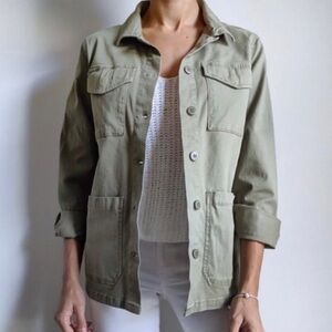 Sanctuary Crafted and Tailored Women's green Utility Jacket
